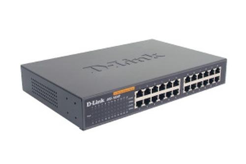 D-LINK DES-1024D - Switch 24 ports 10/100Mbps non administrable avec alimentation interne - Rack 19'' inclus_0