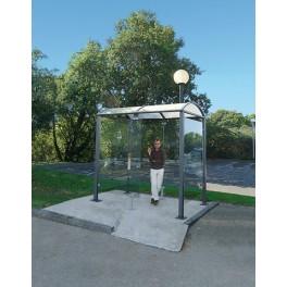 Abri fumeur classique 2500 mm ref 8529370_0