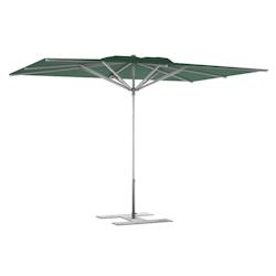 Assalit-Jean Parasol de terrasse Prémium Vert 240 x 240 Armature Gris - vert PPS240240GVERT_0