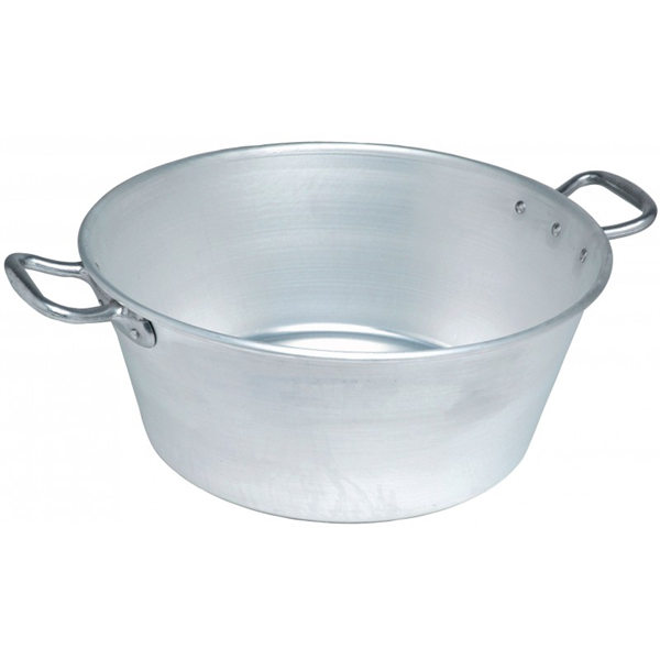 BASSINE À GRAS LOURDE DE TYPE LANDAISE 55 LITRES DIAMÈTRE 60 CM