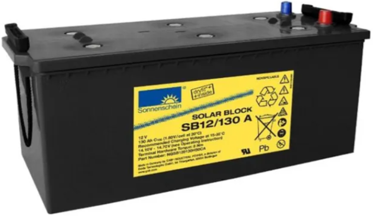 Batterie gel 12 v 130 ah SB12/130A solar block SONNENSCHEIN_0