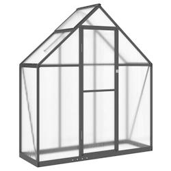 Helloshop26 - Serre tente abri plante fleur légumes avec cadre de base 169 x 58 x 195 cm aluminium anthracite 02_0044492 - 3000220178968_0