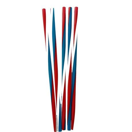 PAILLE BLEU, BLANC ET ROUGE (VENDU PAR 500)