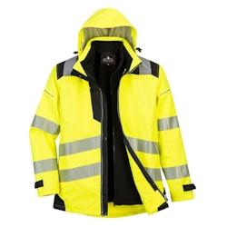 Portwest - Blouson de travail 3 en 1 HV PW3 Orange / Noir Taille M - M orange 5036108333707_0