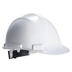 Portwest - Casque de sécurité à crémaillère EXPERT BASE Blanc Taille Unique - Taille unique blanc 5036108327515_0