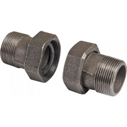 RACCORD UNION POUR CIRCULATEUR TYPE FEMELLE 33/42 Ø FEMELLE 50/60 (JEU DE 2) GRUNDFOS