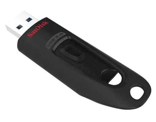SanDisk Ultra lecteur USB flash 128 Go USB Type-A 3.2 Gen 1 (3.1 Gen 1) Noir_0