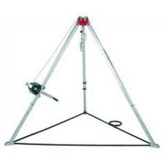 Tripodes de levage aluminium ANTEC - Treuil autobloquant - Capacité 250 kg - Norme EN795B_0