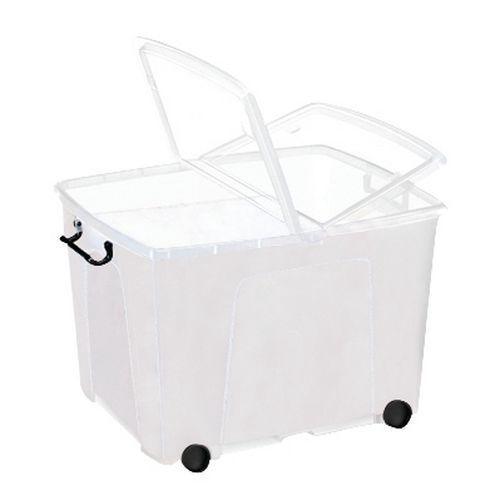BAC DE RANGEMENT STRATA - COUVERCLE DOUBLE RABAT - 75 L - CEP