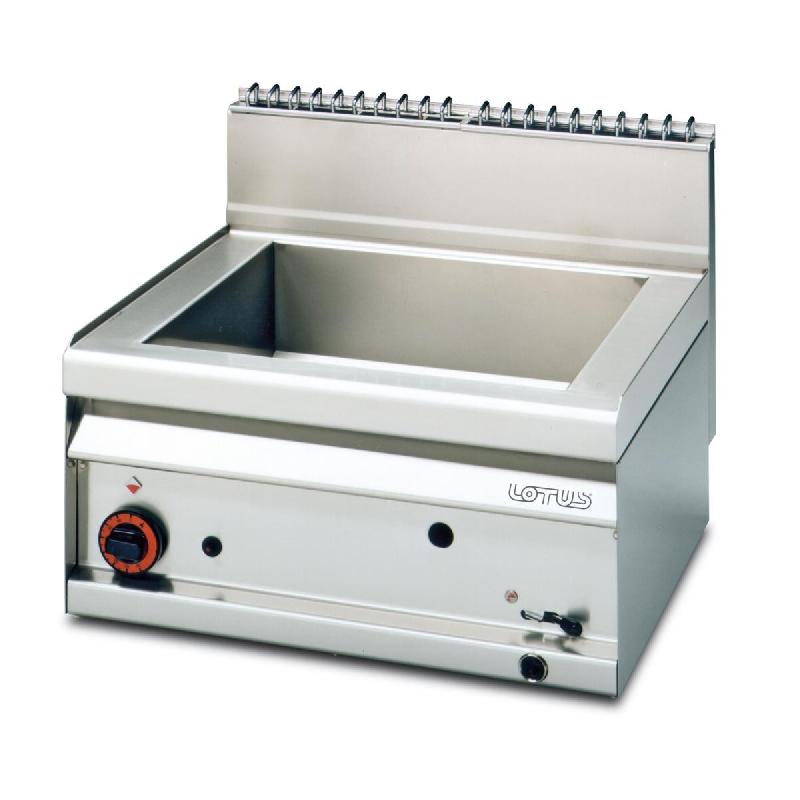 Bain-marie à gaz professionnel - 1 x GN 1/1 et 2 x GN 1/4 - BM-6G  | Lotus 650_0