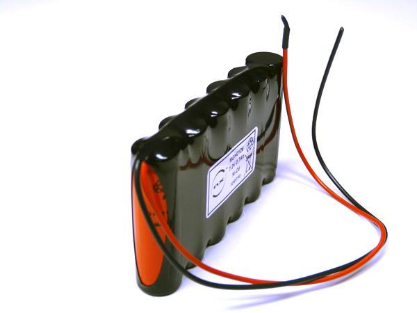 Batterie industrielle NiCd 6x AA VRE 6S1P ST1 - 7.2V 700mAh - Marque NX_0