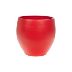 Cache pot Esna 39 x 38 cm rouge -  Rond Terre Cuite Amadeus 39x38 cm - rouge faïence 3520071964379_0