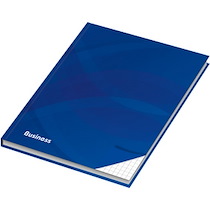 CAHIER 'BUSINESS BLEU', A4, LIGNÉ - LOT DE 5