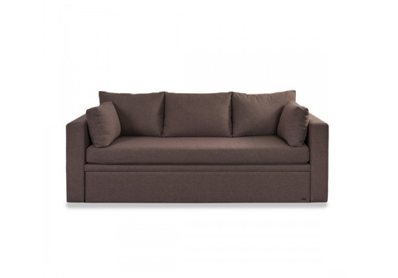 Canapé lit gigogne Sleeper - Structure en bois massif, couchage quotidien avec matelas hypoallergéniques Supernova Foams Reflex - Garantie 5 ans_0