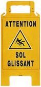 CHEVALET DE SIGNALISATION SOL GLISSANT