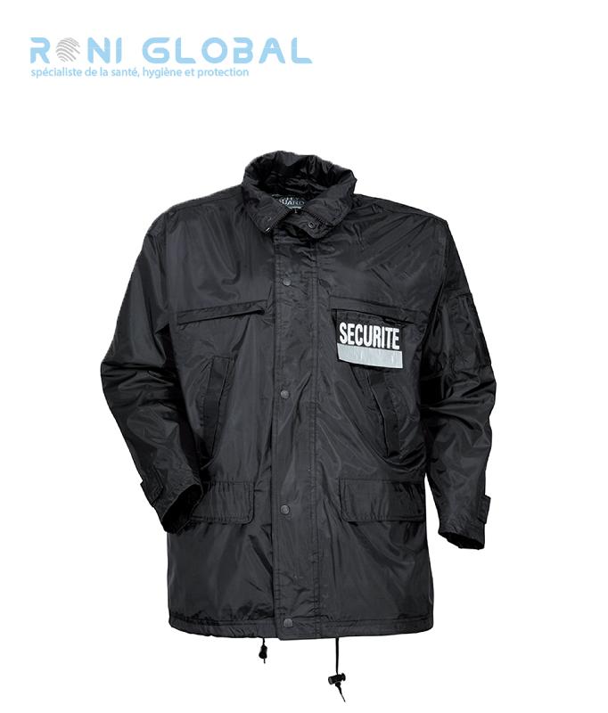 Veste sécurité coupe-vent anti-transpiration - 100% polyester PVC - CITY GUARD - Ref : city-1341_0