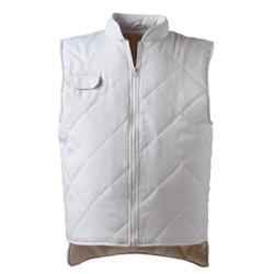 Coverguard - Gilet de travail chaud sans manches blanc ALBATROS Blanc Taille M - M blanc 3435245505268_0