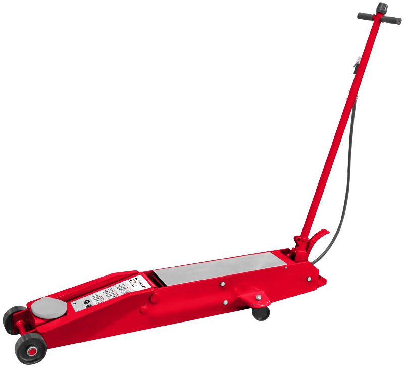 Cric rouleur hydropneumatique lourd - 5 tonnes - Hauteur maximale 650 mm - Idéal pour camionnettes, bus et camions MW Tools CAT6TLNP_0