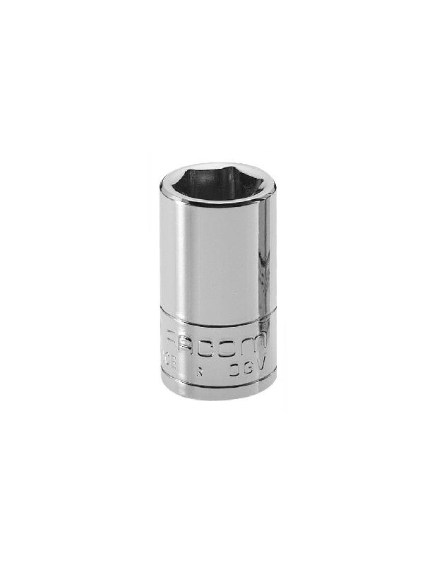 DOUILLE 1/4'' 6 PANS MÉTRIQUE DIAMÈTRE 7MM LONGUEUR 22MM - FACOM - R.7