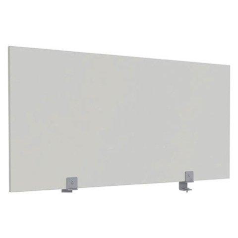 ÉCRAN DE SÉPARATION B-ZEN BOIS ANTIBACTÉRIEN L 120 X H 60 CM - GRIS