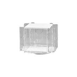 Edimeta Tourniquet comptoir 4 cases A4 - transparent plastique 442300_0