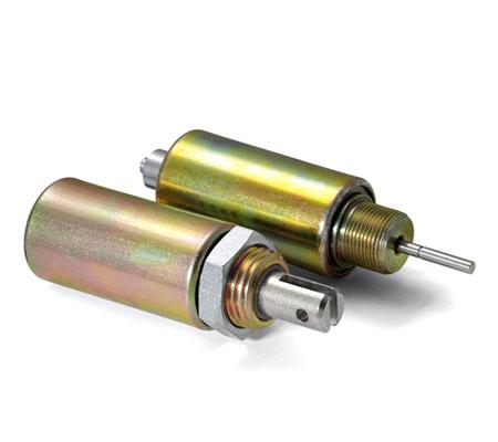 Électro-aimant linéaire tubulaire RT12x12 - course 12 mm - force 24 N - tirant ou poussant_0