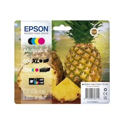 EPSON 604XL/604 4 Cartouches d'encre ORIGINAL - C13T10H94010 - multicolore C13T10H94010_0