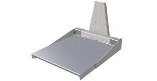 Fourches de manutention pour boîtes/caisses - plateforme inox amovible_0