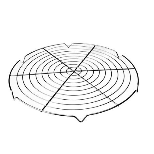 GRILLE À GÂTEAU ET PÂTISSERIE RONDE EN MÉTAL 30CM  - IBILI - PÂTISSERIE