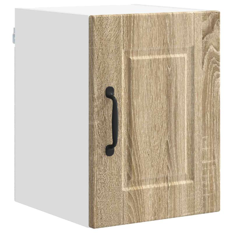 Helloshop26 - Armoire murale de cuisine moderne rangement pratique 30 x 31 x 40 cm en bois d'ingénierie chêne sonoma 02_0054205 - Bois massif 300023_0