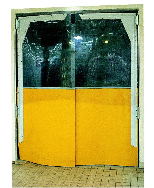 Les portes manuelles souples à vantaux ou à lanières - disponible en achat ou location courte/longue durée_0
