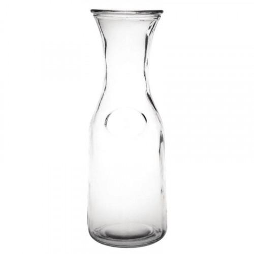 LOT DE 6 CARAFES EN VERRE OLYMPIA - 1 L