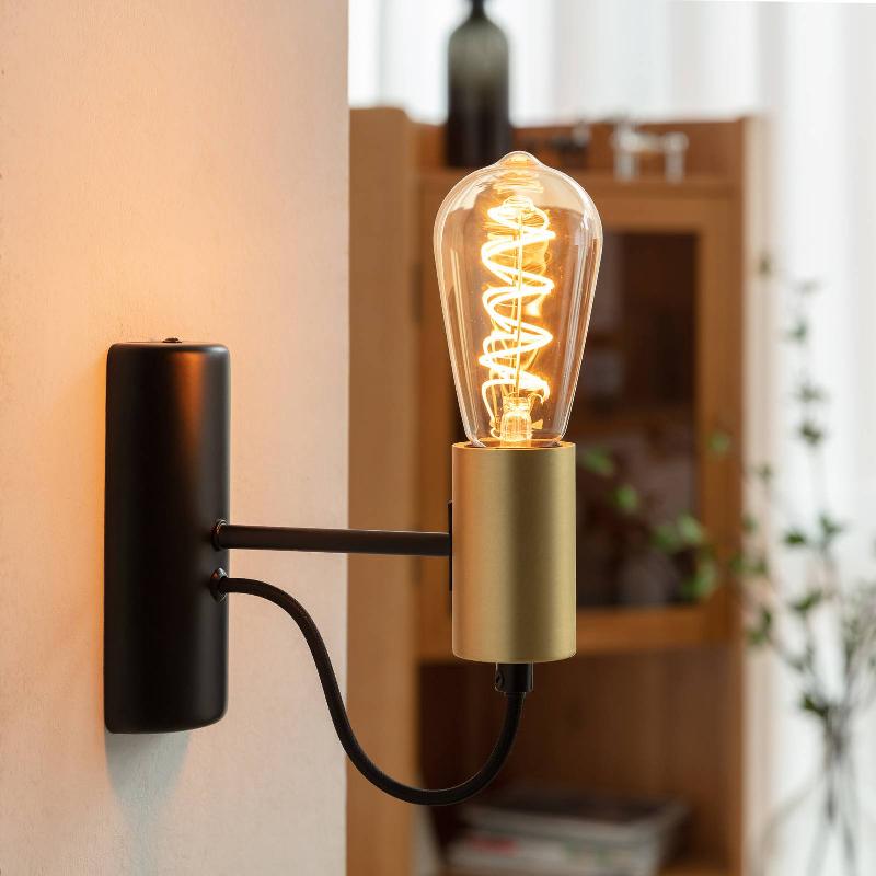 LUCANDE E27 4,9 W RUSTIQUE LED 1 800 K 200 LM AMBRÉ X2
