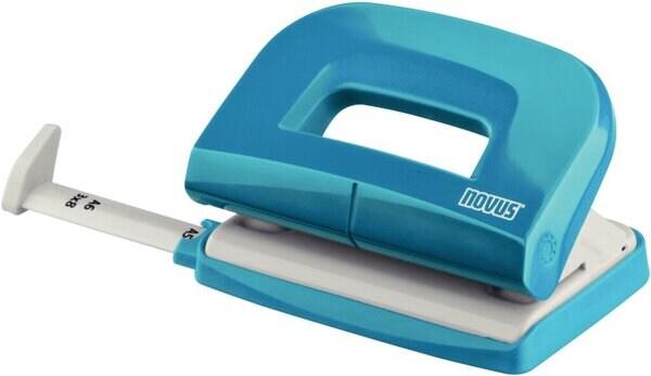 NOVUS Lot de 20 Perforateur 2 trous Evolution E 210 fresh, capacité 10 feuilles, coloris bleu pétrole - 60-E21067_0