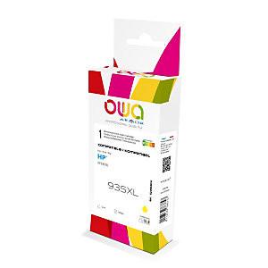 OWA CARTOUCHE D'ENCRE REMANUFACTURÉE COMPATIBLE POUR HP 935XL C2P26AE - GRANDE CAPACITÉ - JAUNE