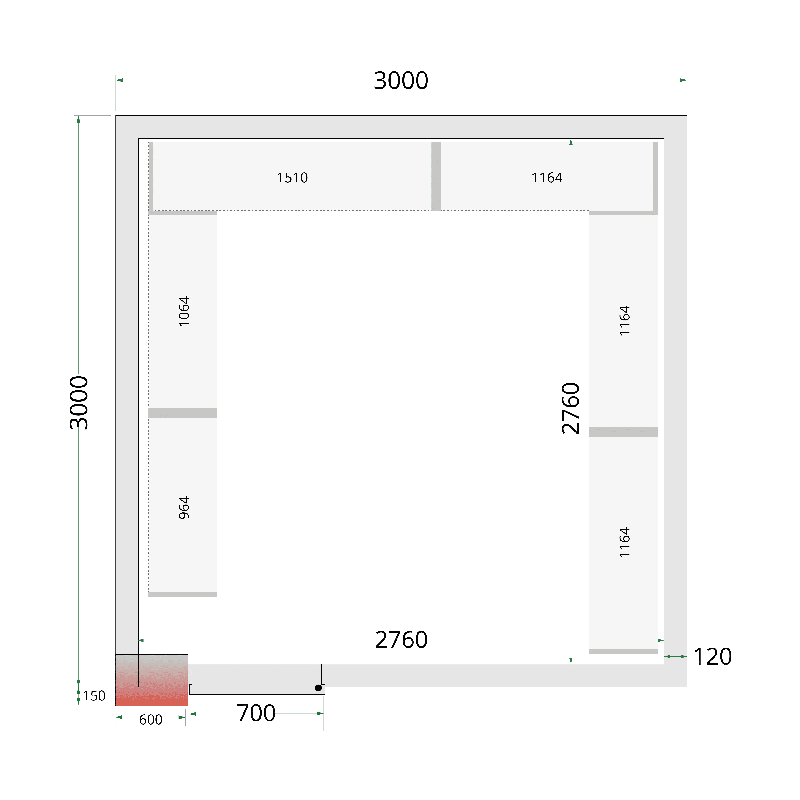 Panneaux de chambre froide 120 mm_0