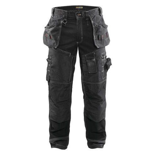 PANTALON DE TRAVAIL X1500 NOIR TAILLE 38 - BLAKLADER