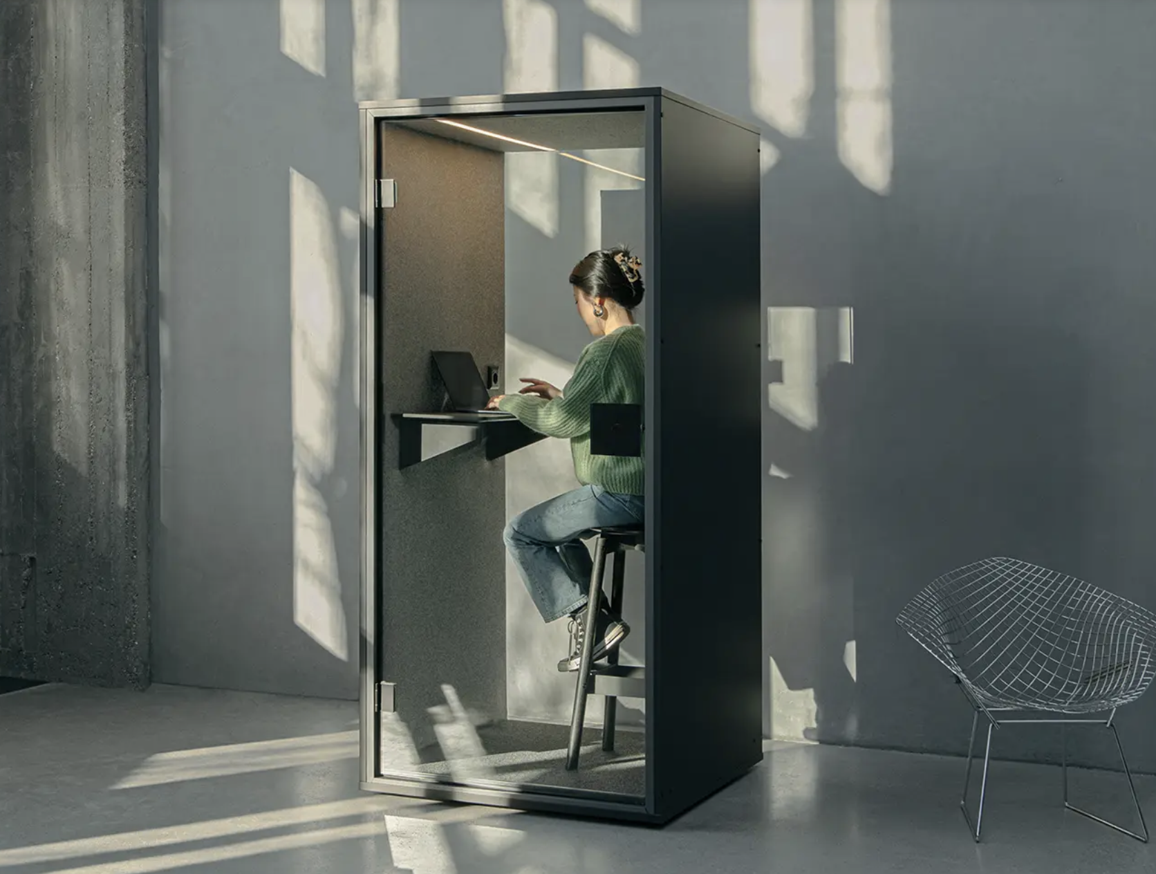 Phone Box BRL - Intérieur H/L/P : 2010/866/895 mm_0