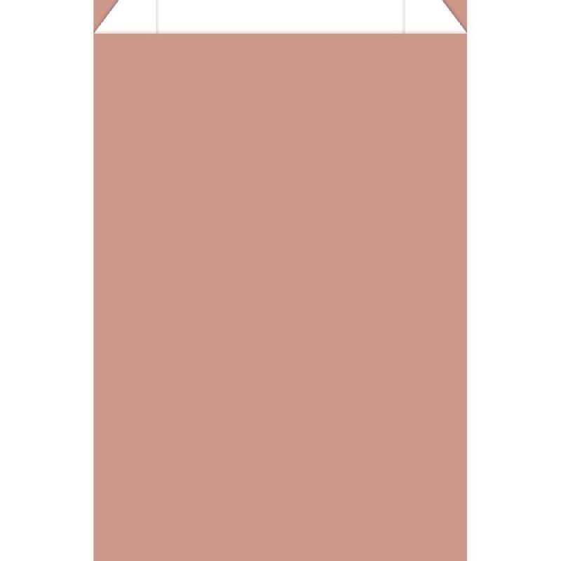 Pochettes cadeaux kraft lisse rose poudré 30x8x47 cm - par 150_0
