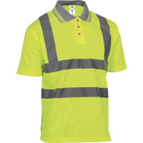 POLO HAUTE VISIBILITÉ OFFSHORE JAUNE XL - DELTAPLUS