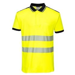 Portwest - Polo manches courtes PW3 HV Jaune / Noir Taille 3XL - XXXL 5036108287857_0