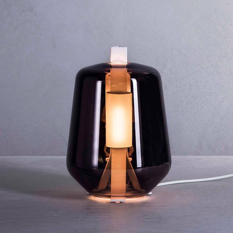 PRANDINA LUISA T1 LAMPE 2 700 K BLANCHE/GRIS FUMÉE