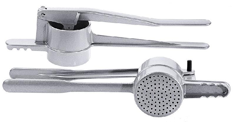 PRESSE À SPÄTZLE POUR SPÄTZLES COURT, FONTE D'ALUMINIUM AVEC REVÊTEMENT