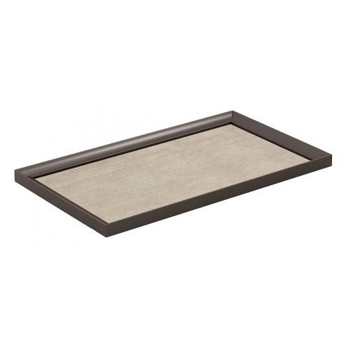 PROFILS AVANT ARRIÈRE POUR TIROIR 4 CÔTÉS EXCESSORIES - HAUTEUR 52MM LONGUEUR 1250MM SALICE