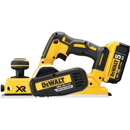 RABOT PORTATIF 18V - AVEC BATTERIE ET CHARGEUR - DCP580P2-QW DEWALT