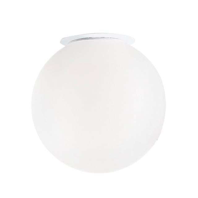 ROSSINI ILLUMINAZIONE Emily Rossini Group Applique/Plafonnier - Diamètre 40 Cm, Verre Blanc Satiné, Raccordement E27 Ip20, Design Minimaliste Pour L_0