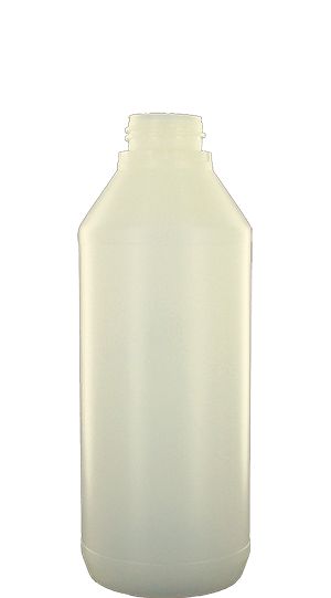 S14890000a01n0079060 - Bouteilles en plastique 1000 ml - Plastif Lac Lejeune - Flacon cylindrique naturel PEHD_0