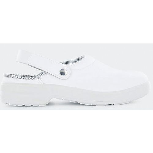 SABOT DE SÉCURITÉ EN MICROFIBRE BLANC POINTURE 47 - NORDWAYS