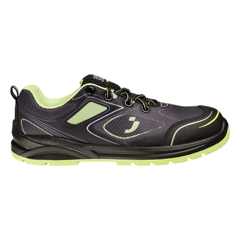 Safety Jogger - Chaussures de sécurité basses sportives anti-perforation avec embout en acier CADOR noir et vert S1P http://carbonn.Fr/img/co/382.Jp_0