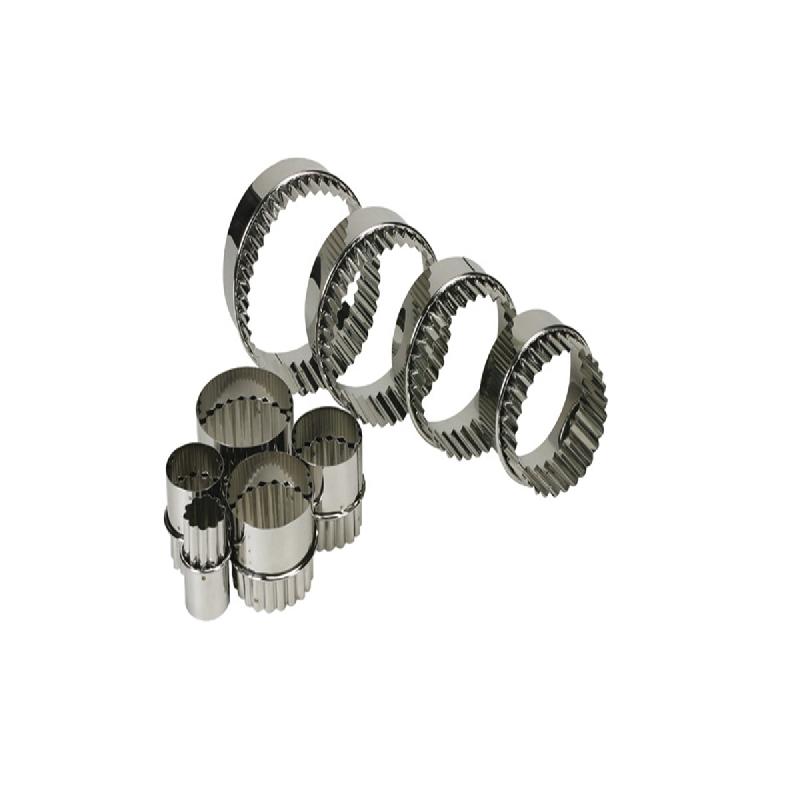 Schneider - Ensemble d'emporte-pièces double 9 pièces, acier inoxydable, épaisseur du matériau : 0,4 - 0,5 mm - inox 199520_0